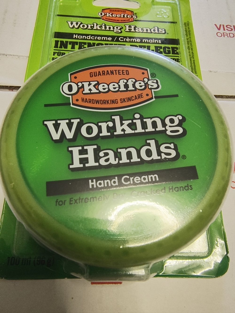 O'Keeffe's Working Hands Hand Cream - Green